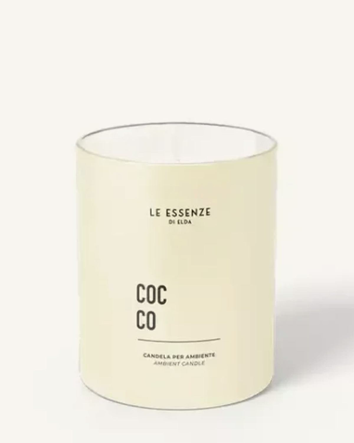 Geurkaars Cocco 200gr, Le Essenze di Elda